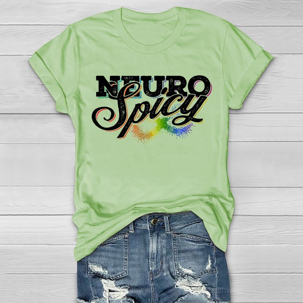 Neurospicy Infinity Symbol Healthwear T-shirt