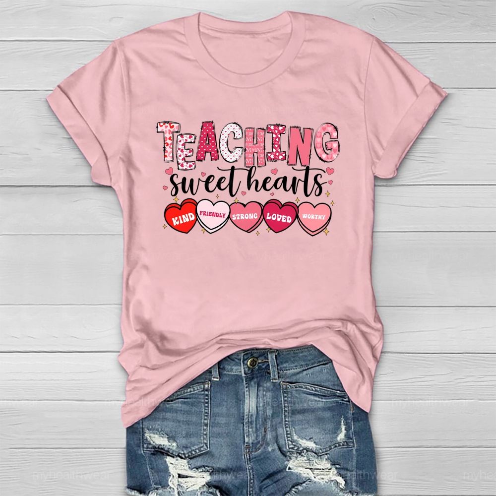 Teaching Sweet Hearts Kind Healthwear T-shirt