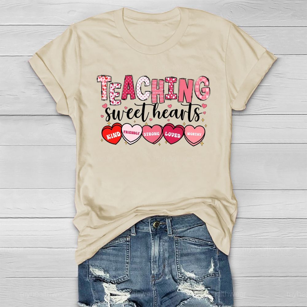 Teaching Sweet Hearts Kind Healthwear T-shirt