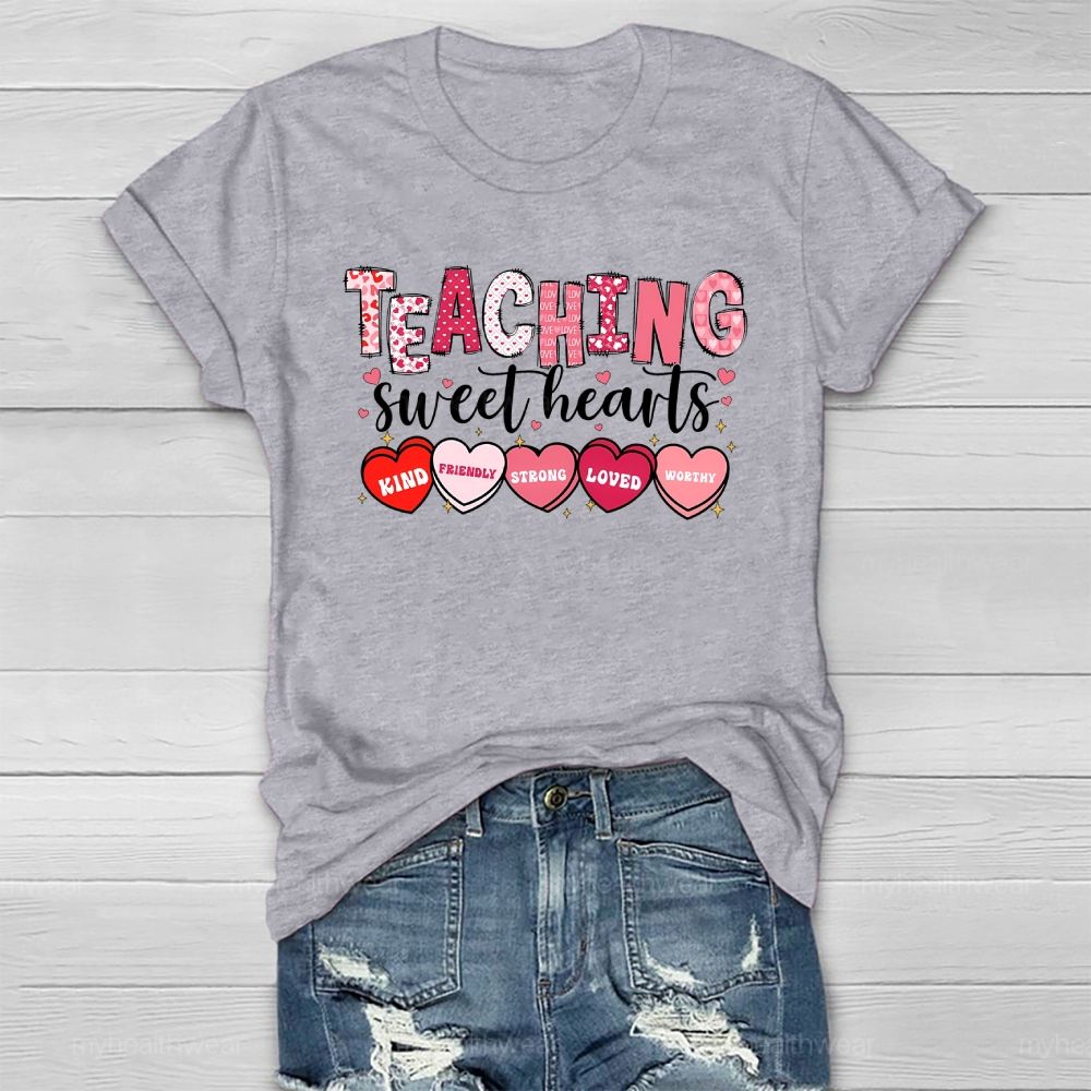 Teaching Sweet Hearts Kind Healthwear T-shirt