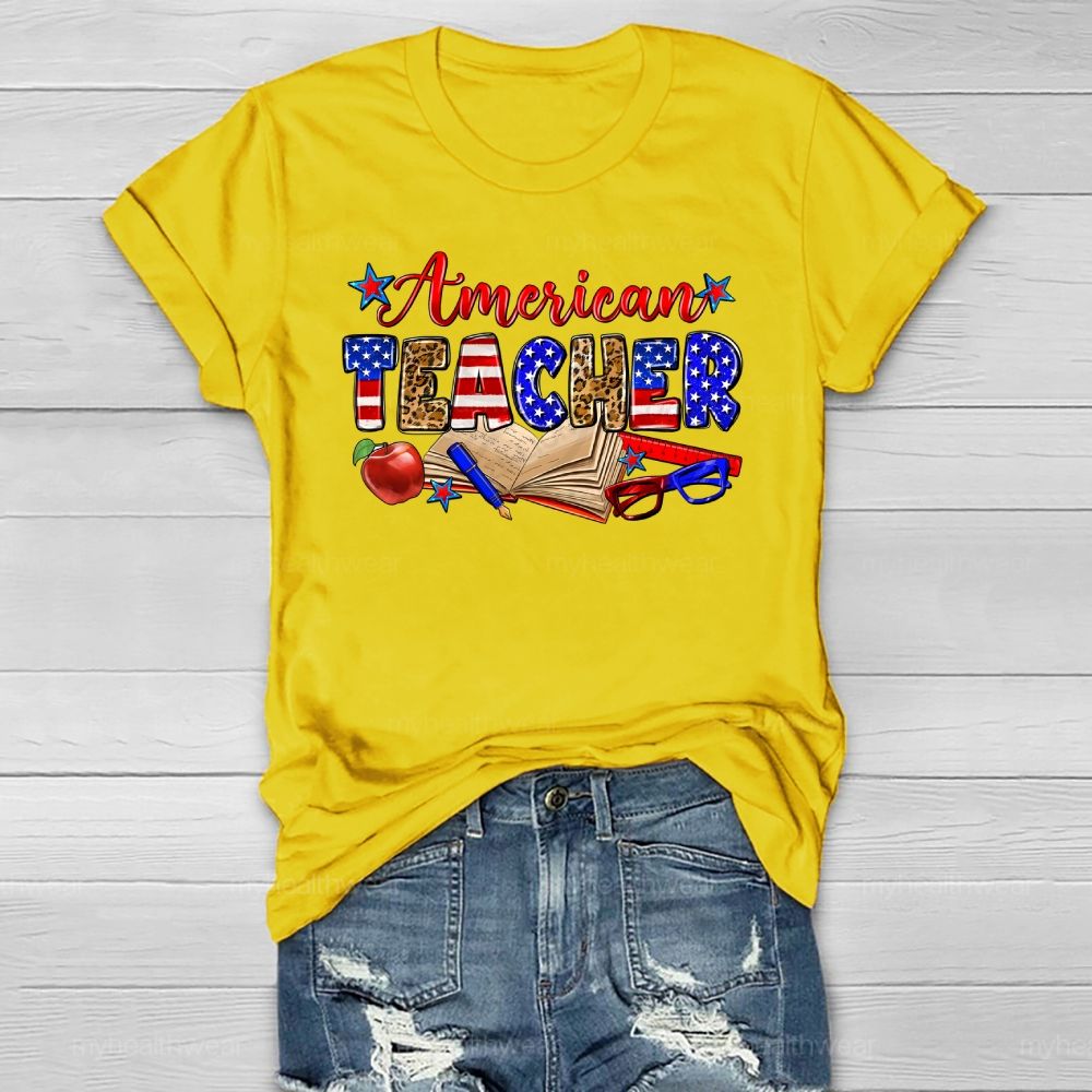 American Teacher Healthwear T-shirt