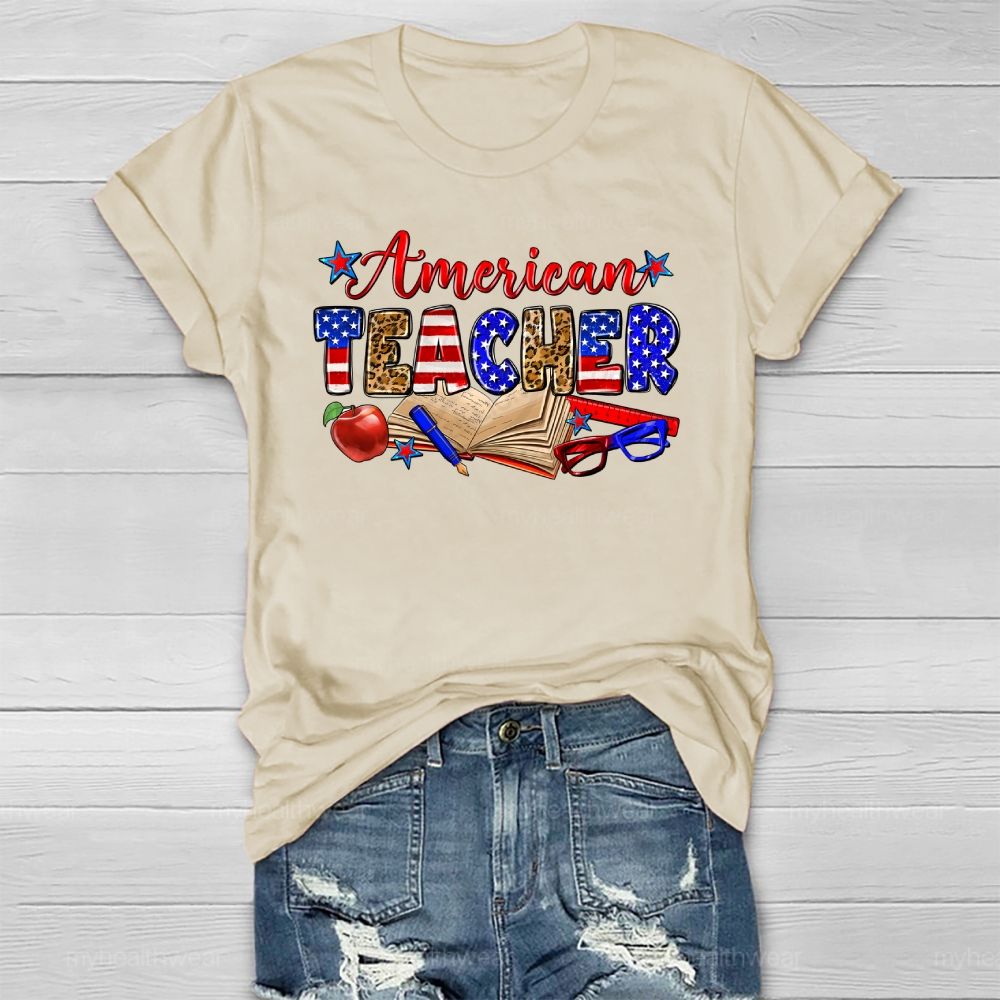 American Teacher Healthwear T-shirt