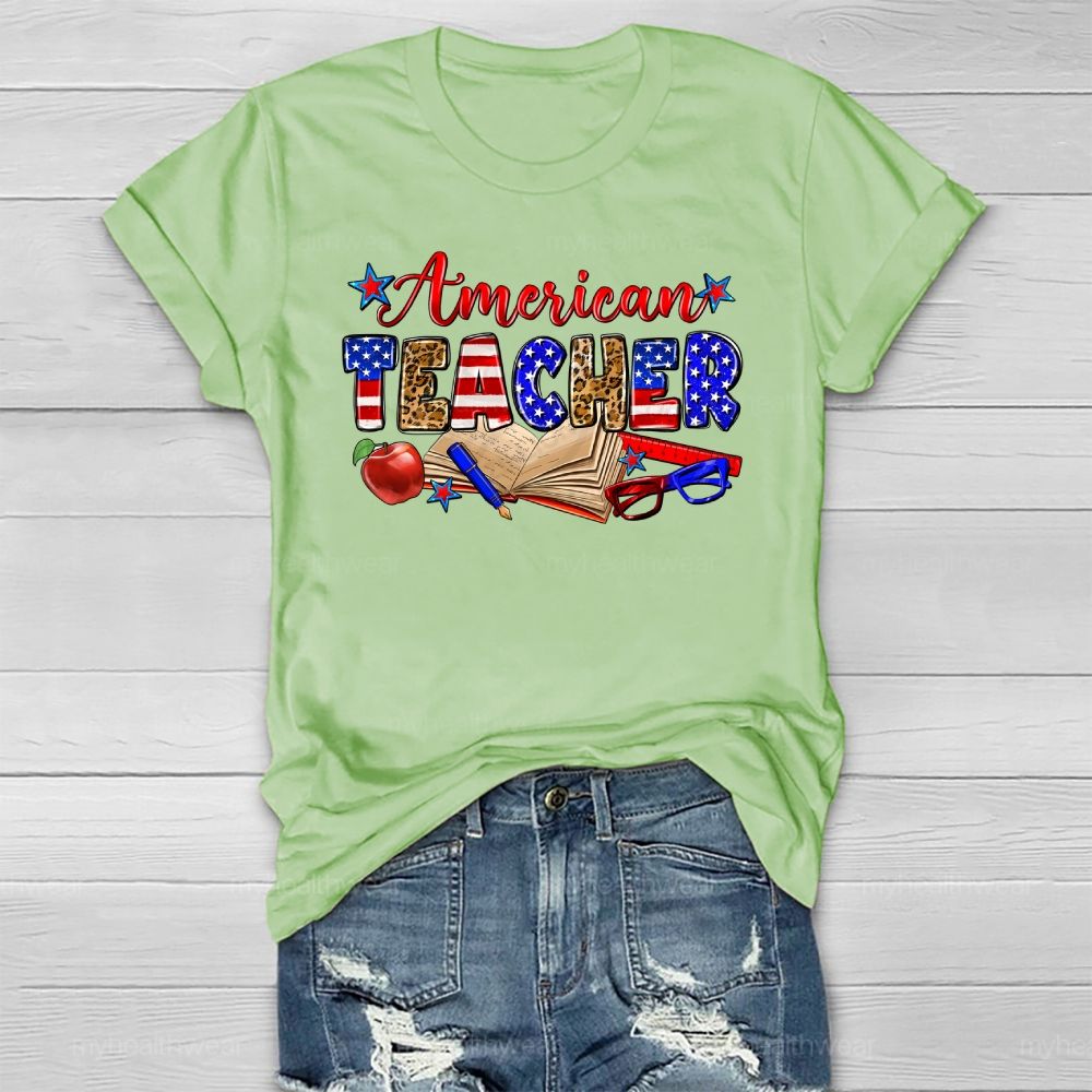 American Teacher Healthwear T-shirt