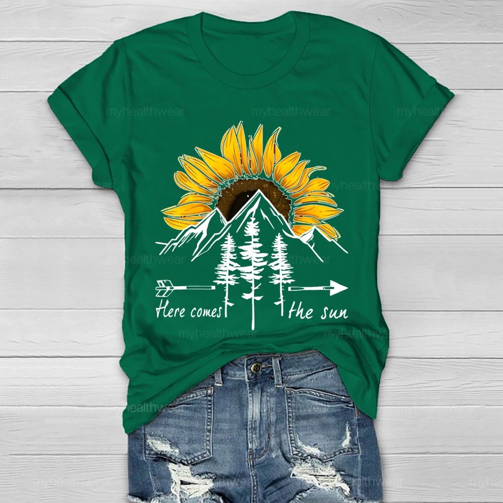 Here Comes The Sun Healthwear T-shirt