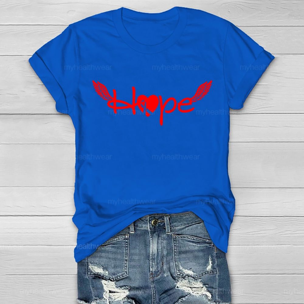 Hope Wings Healthwear T-shirt