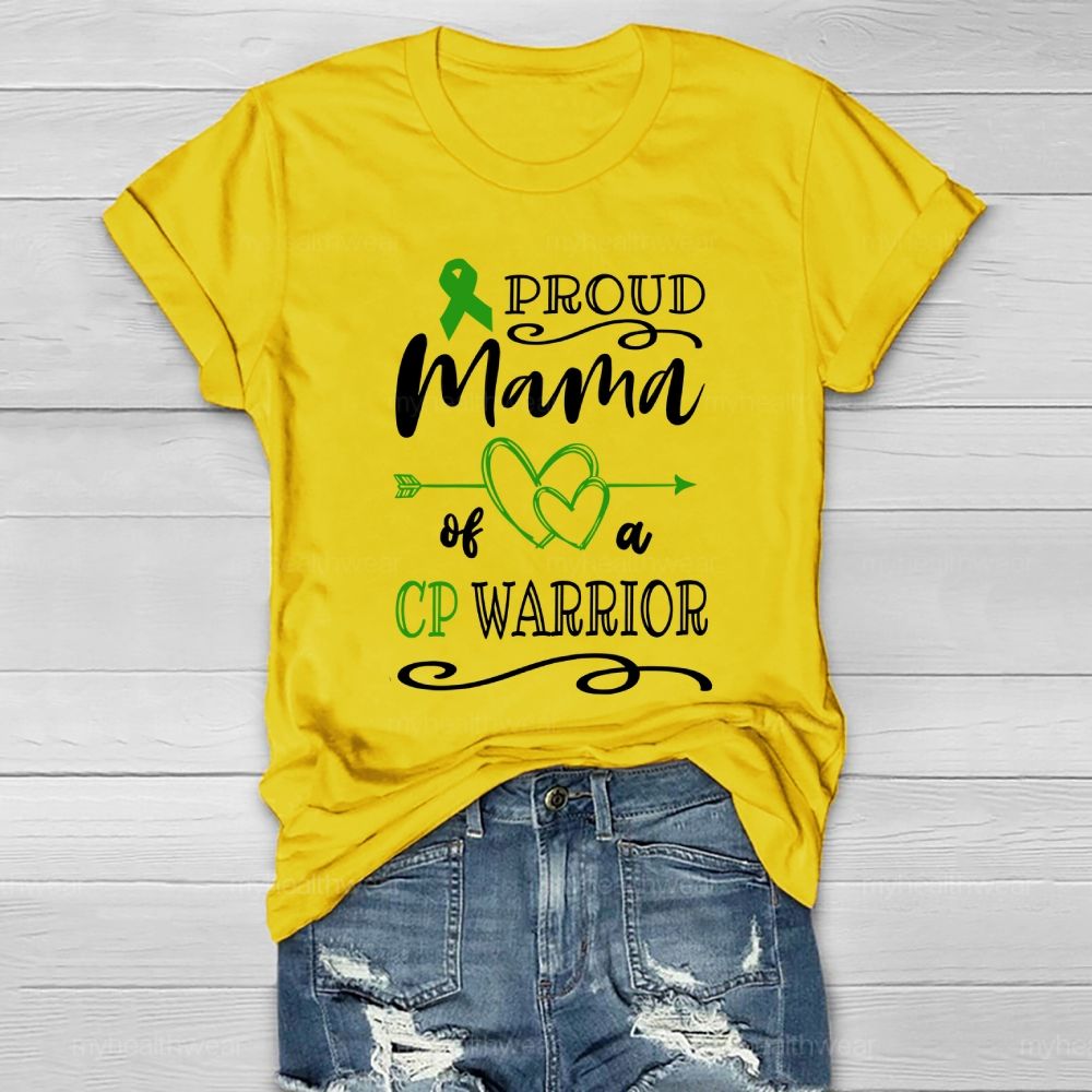 Proud Mama Of A CP Warrior Healthwear T-shirt