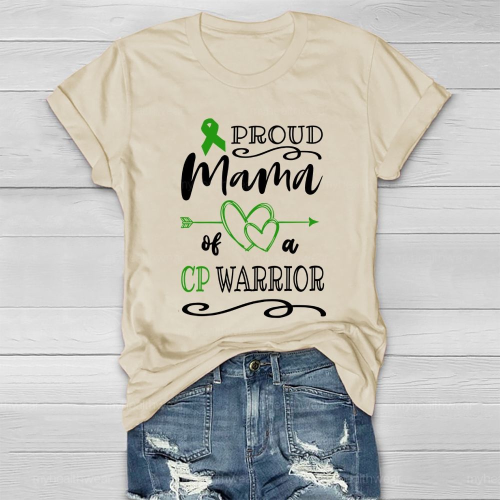 Proud Mama Of A CP Warrior Healthwear T-shirt