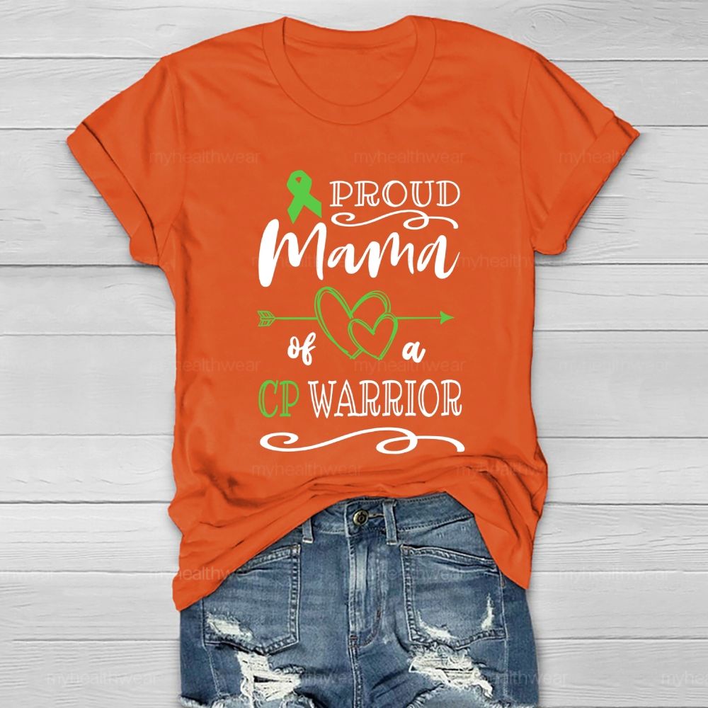 Proud Mama Of A CP Warrior Healthwear T-shirt
