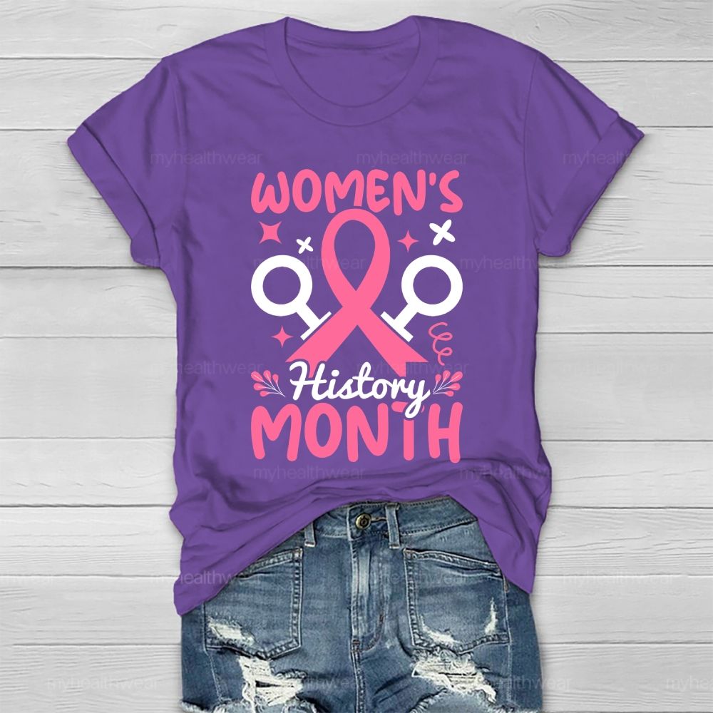 Women's History Month Healthwear T-shirt
