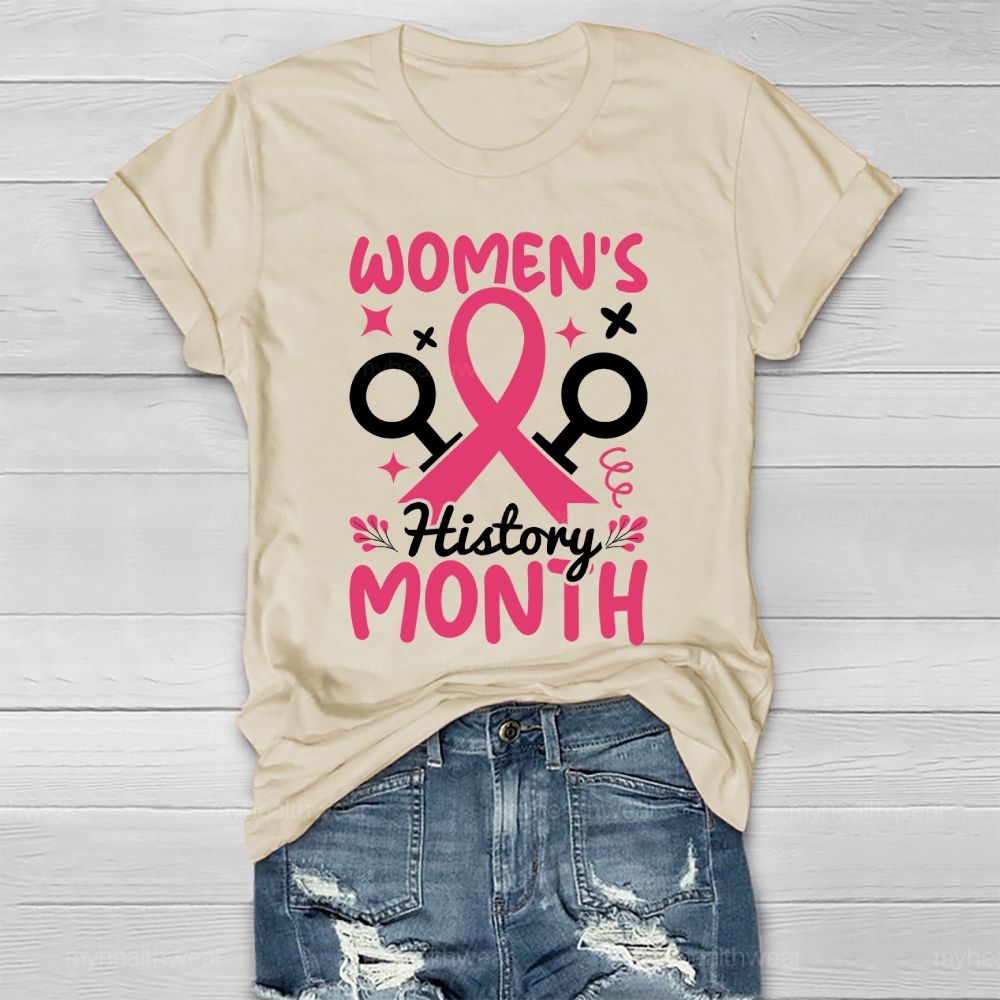 Women's History Month Healthwear T-shirt