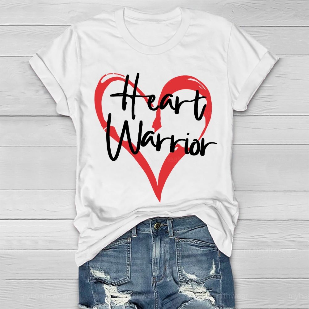Heart Warrior Love Healthwear T-shirt