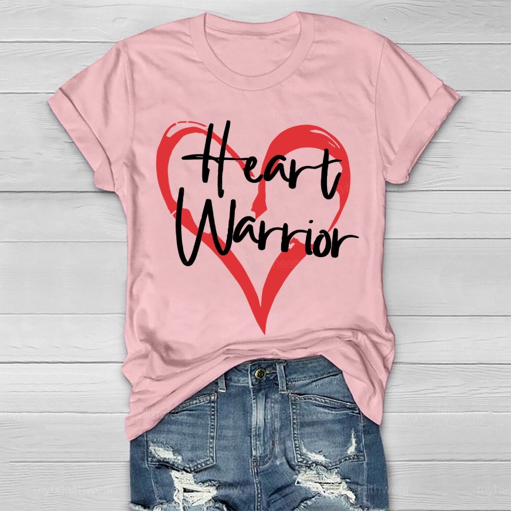 Heart Warrior Love Healthwear T-shirt