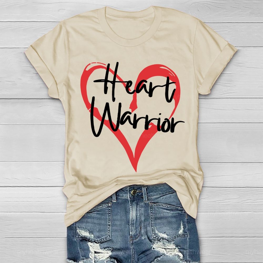 Heart Warrior Love Healthwear T-shirt
