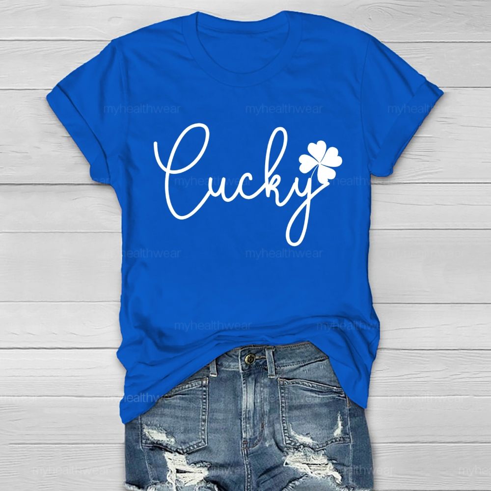 Luck Four-Leaf Clover Healthwear T-shirt