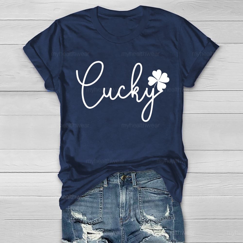 Luck Four-Leaf Clover Healthwear T-shirt