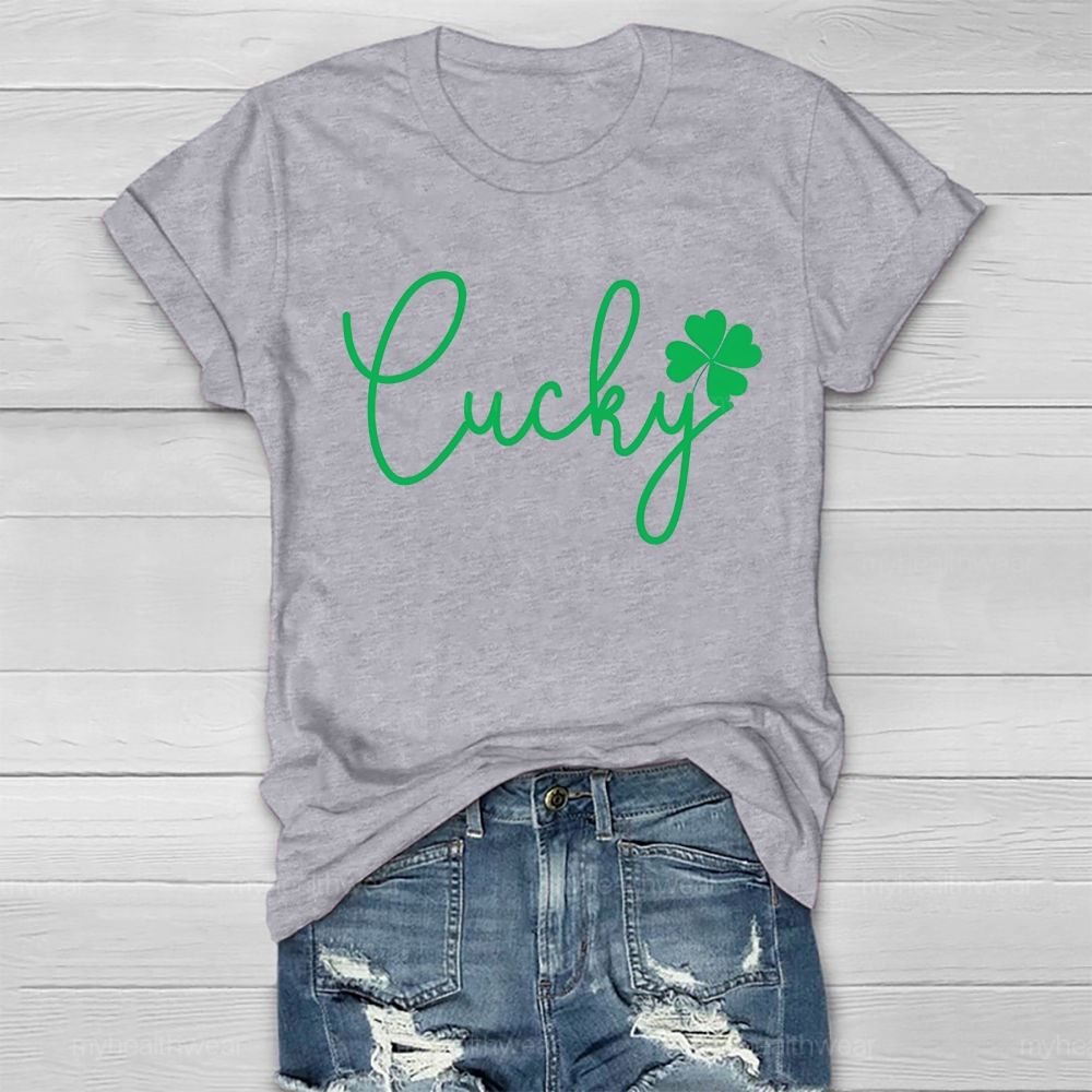 Luck Four-Leaf Clover Healthwear T-shirt