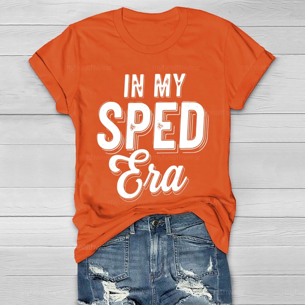 In My SPED Teacher Era Healthwear T-shirt