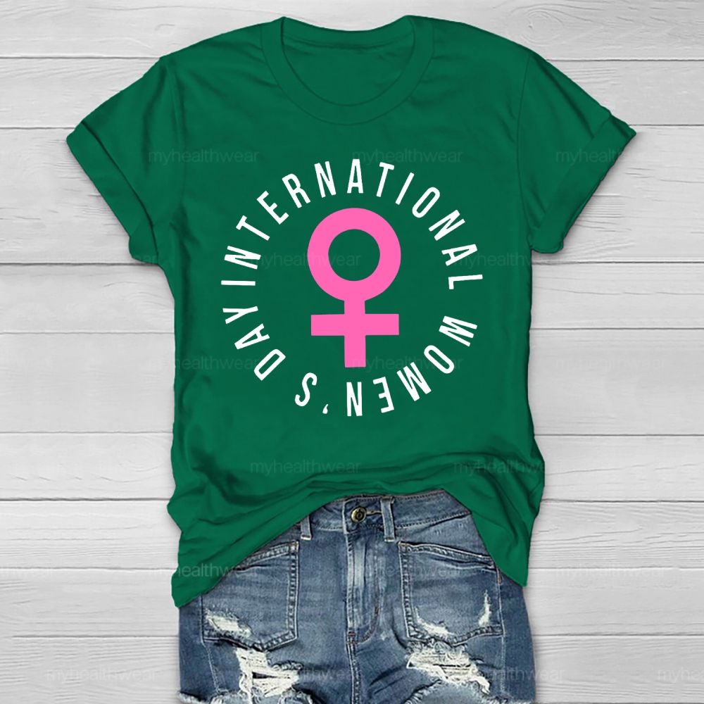International Women's Day Healthwear T-shirt