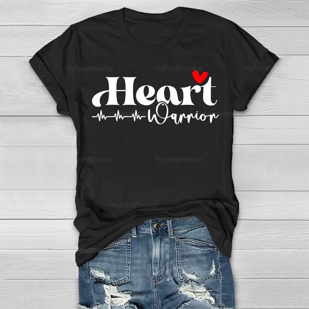 Heart Warrior Heartbeat Healthwear T-shirt