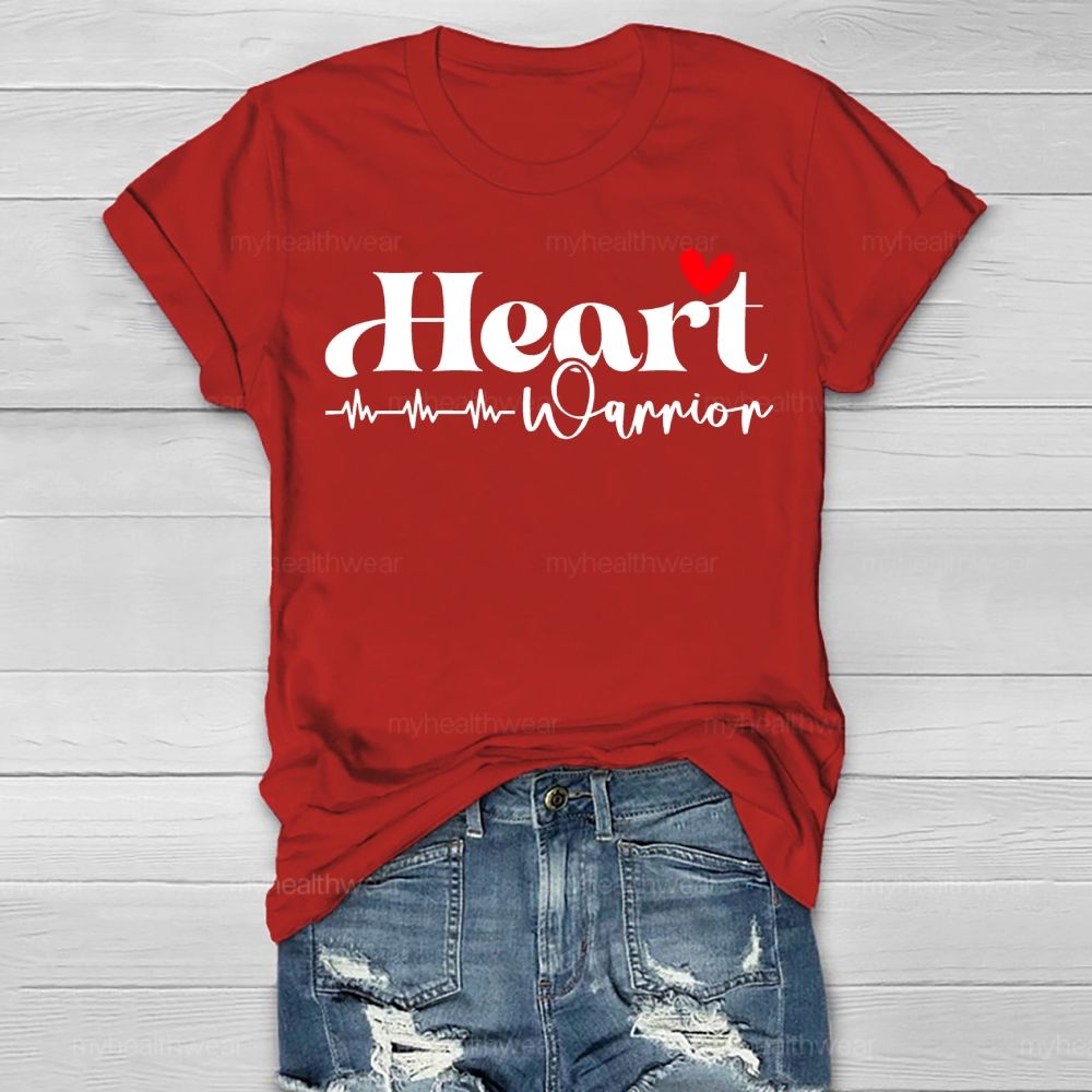 Heart Warrior Heartbeat Healthwear T-shirt