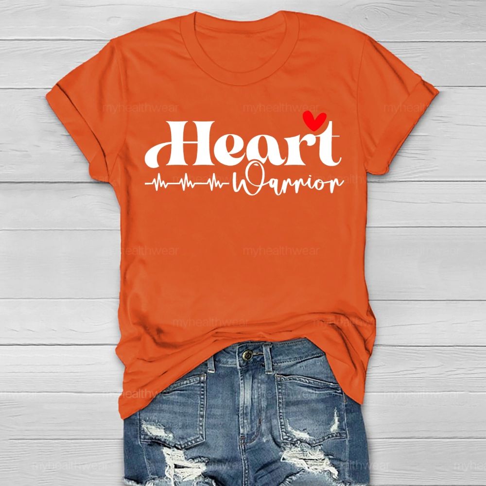 Heart Warrior Heartbeat Healthwear T-shirt