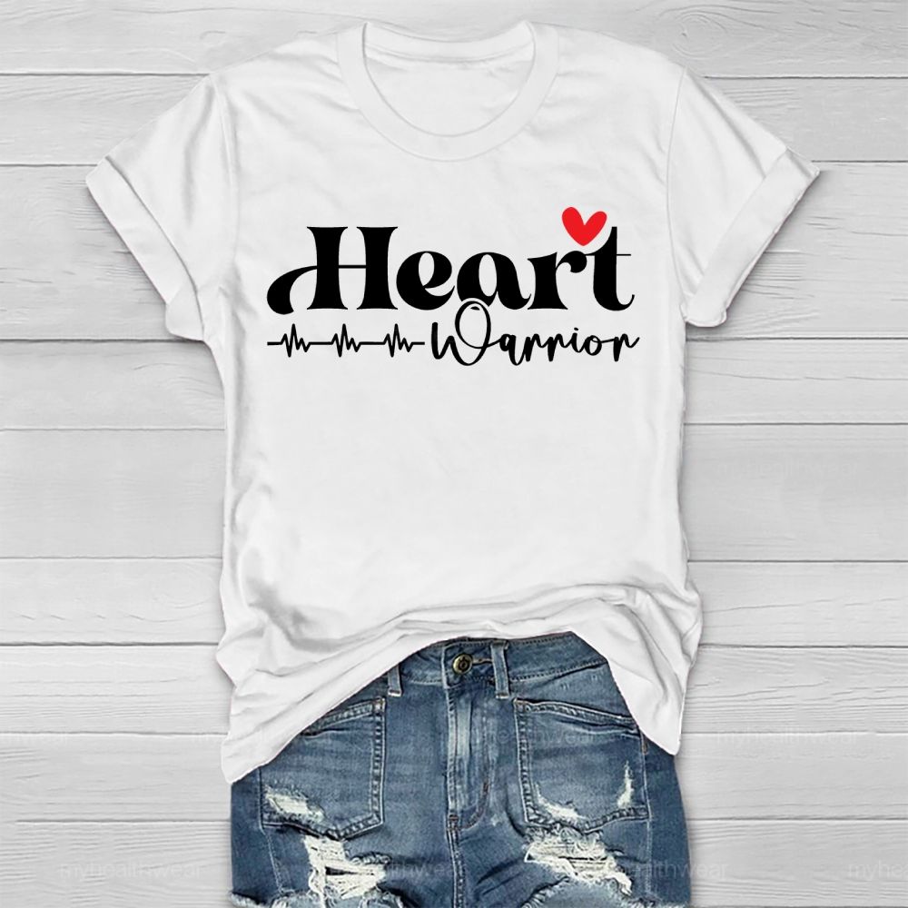 Heart Warrior Heartbeat Healthwear T-shirt