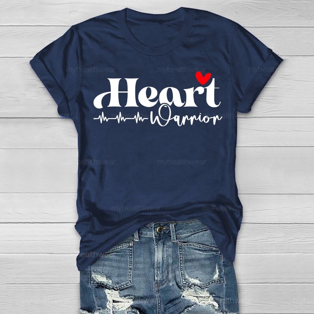 Heart Warrior Heartbeat Healthwear T-shirt