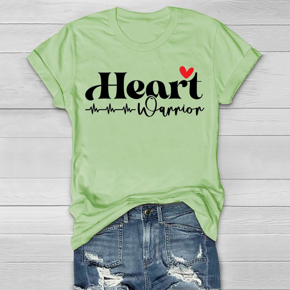 Heart Warrior Heartbeat Healthwear T-shirt