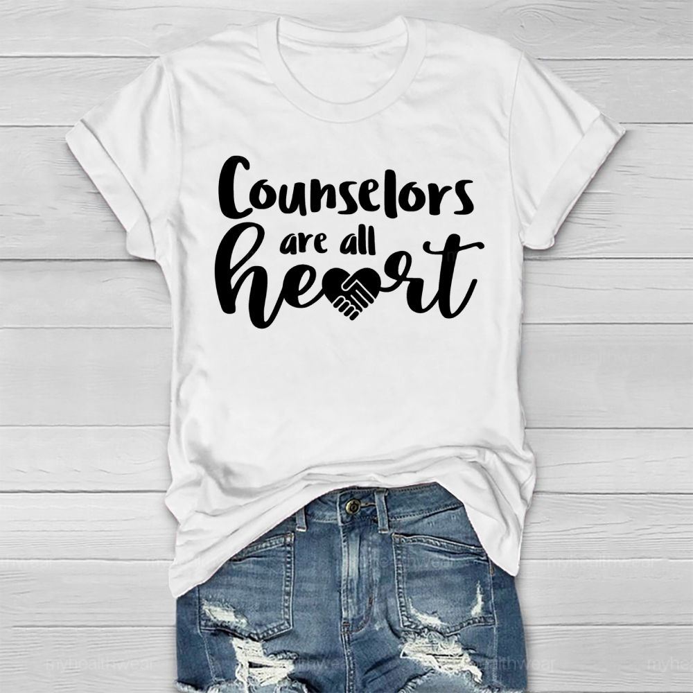 Counselor Are All Heart Healthwear T-shirt
