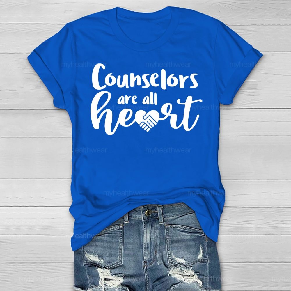 Counselor Are All Heart Healthwear T-shirt