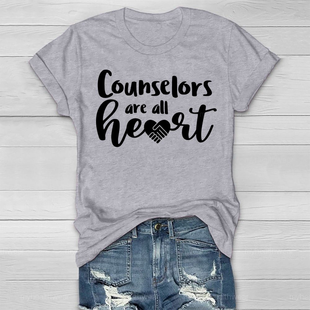 Counselor Are All Heart Healthwear T-shirt