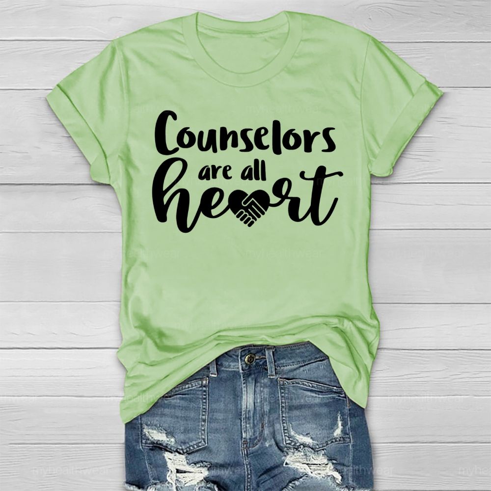Counselor Are All Heart Healthwear T-shirt