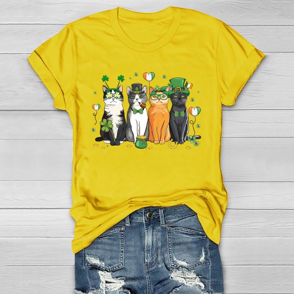 Clover Cat Healthwear T-shirt