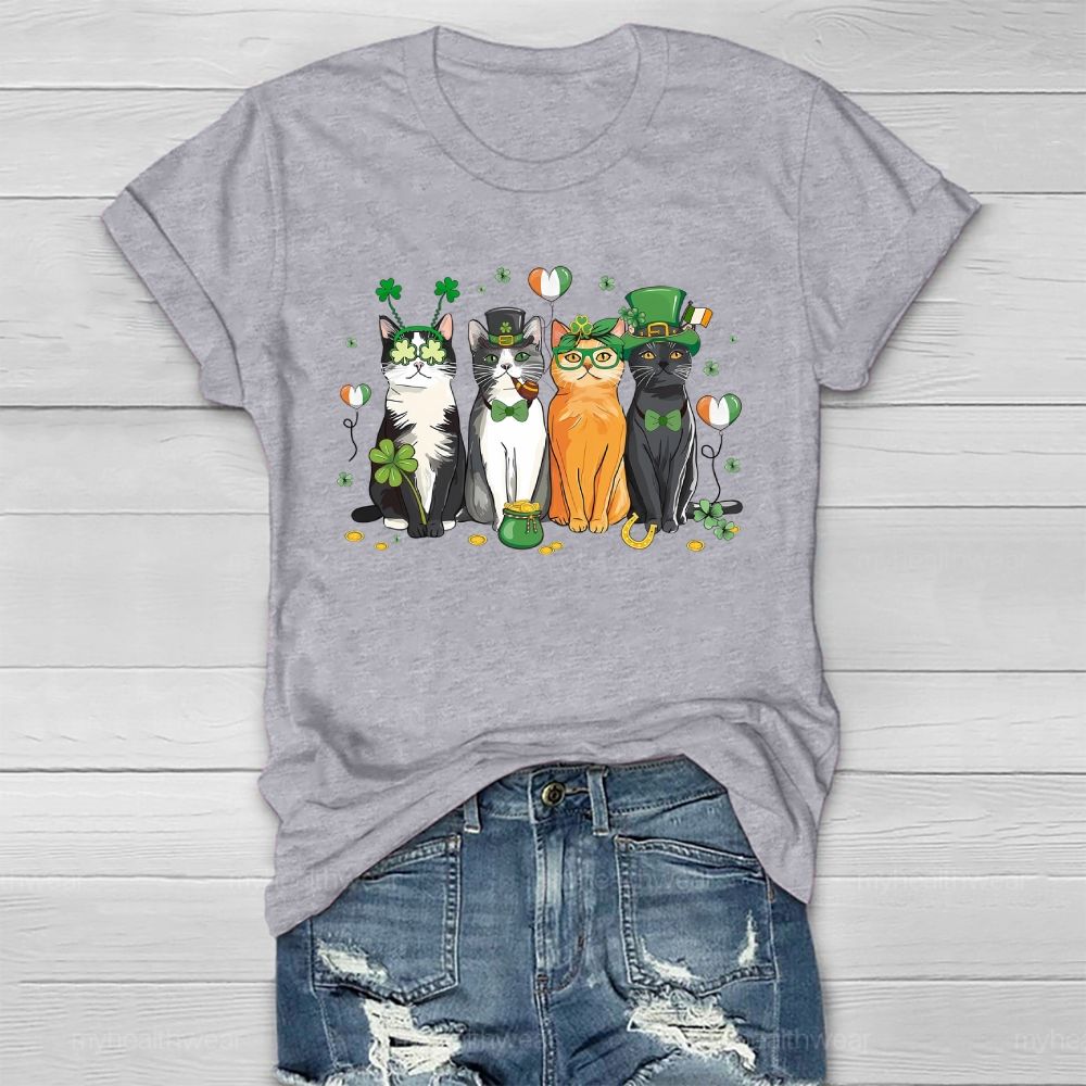 Clover Cat Healthwear T-shirt