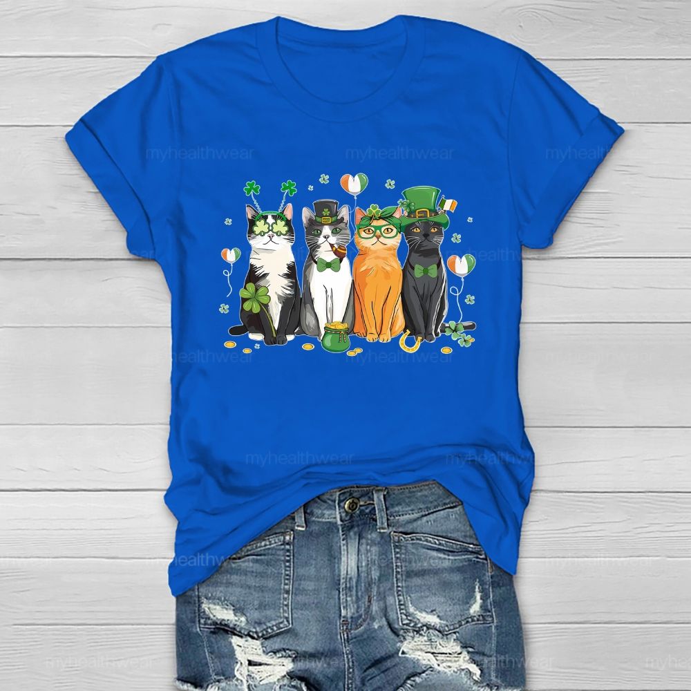 Clover Cat Healthwear T-shirt
