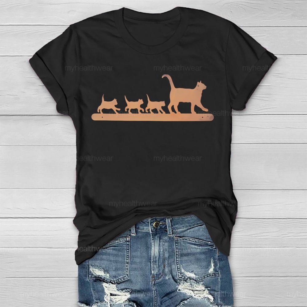 Cute Cat Healthwear T-shirt