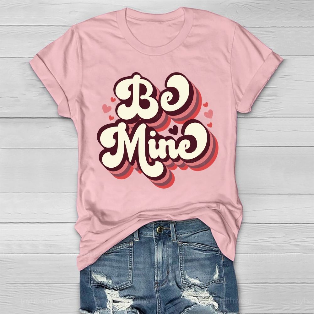Be Kind Colorful Multi-Layered Letters Healthwear T-shirt