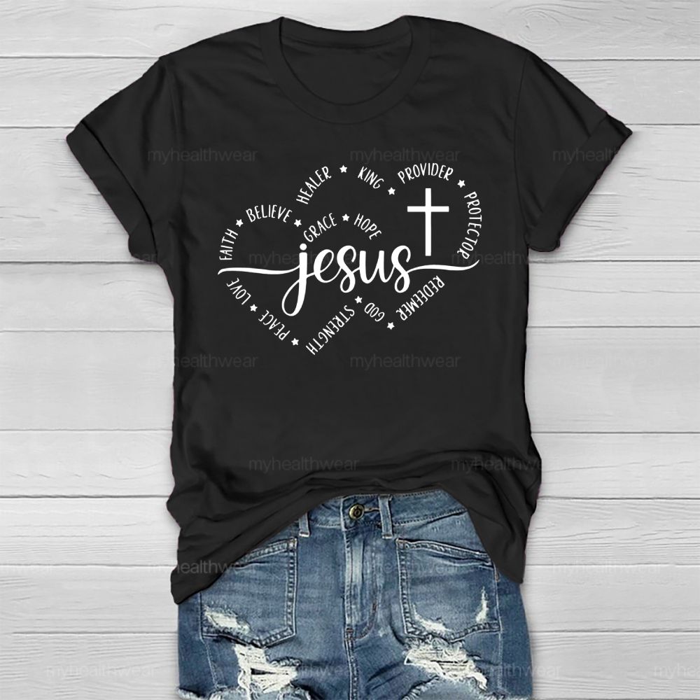 Jesus Grace Hope Healthwear T-shirt