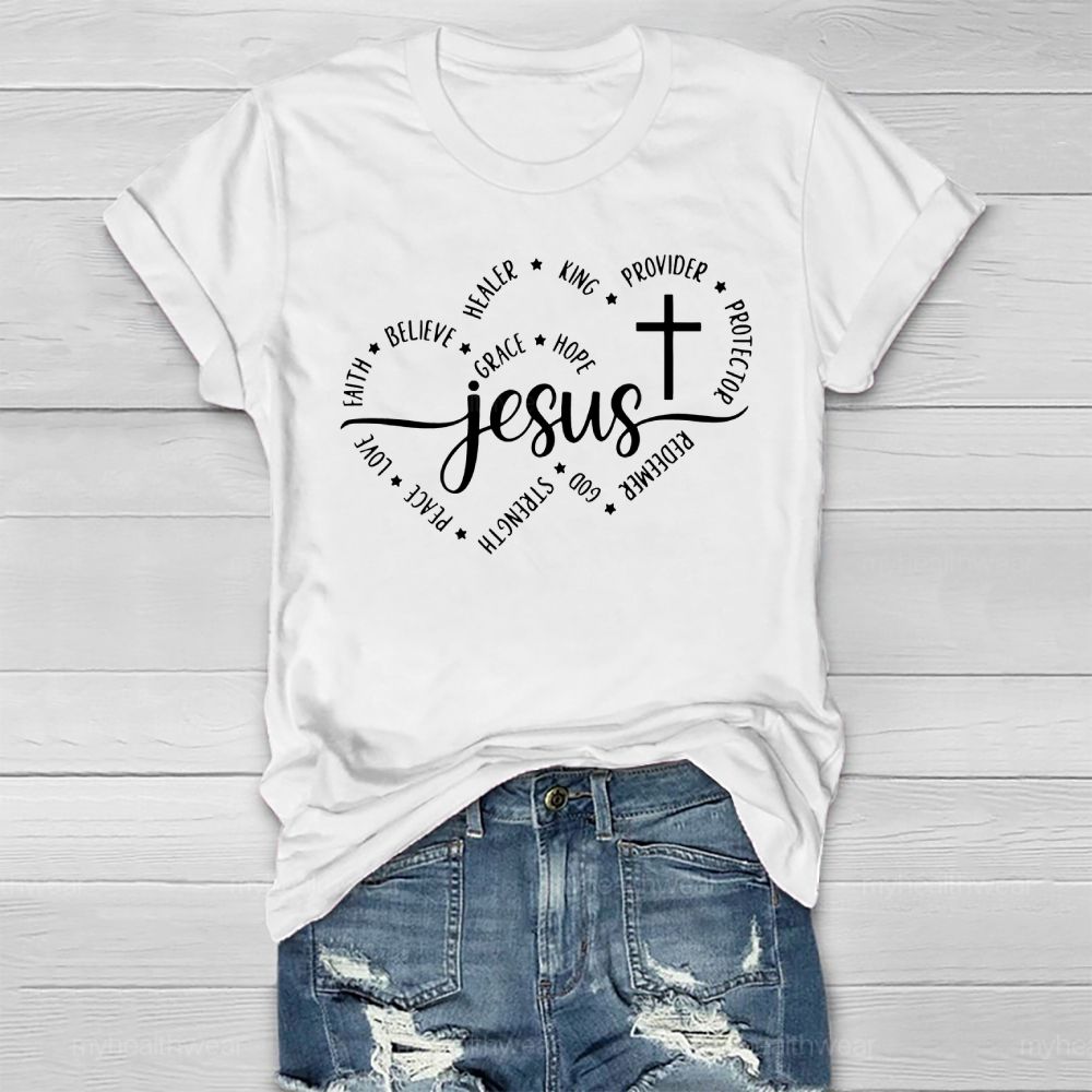 Jesus Grace Hope Healthwear T-shirt