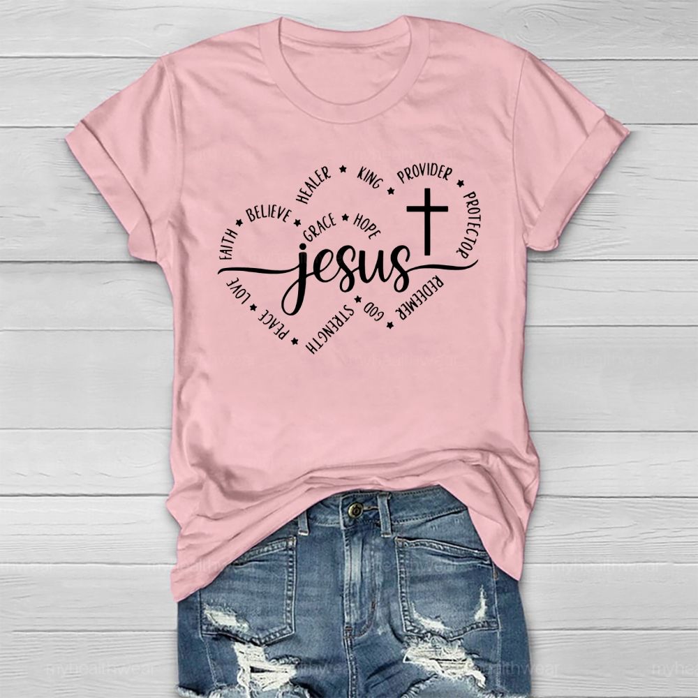 Jesus Grace Hope Healthwear T-shirt