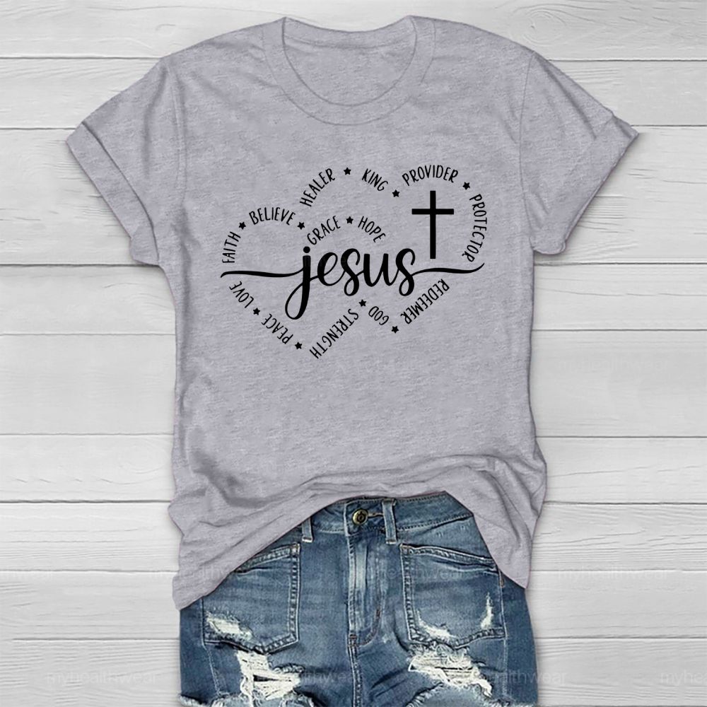 Jesus Grace Hope Healthwear T-shirt