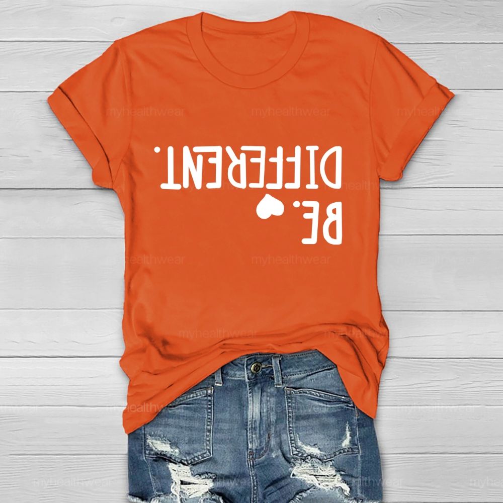 Different Be Love Letters Healthwear T-shirt