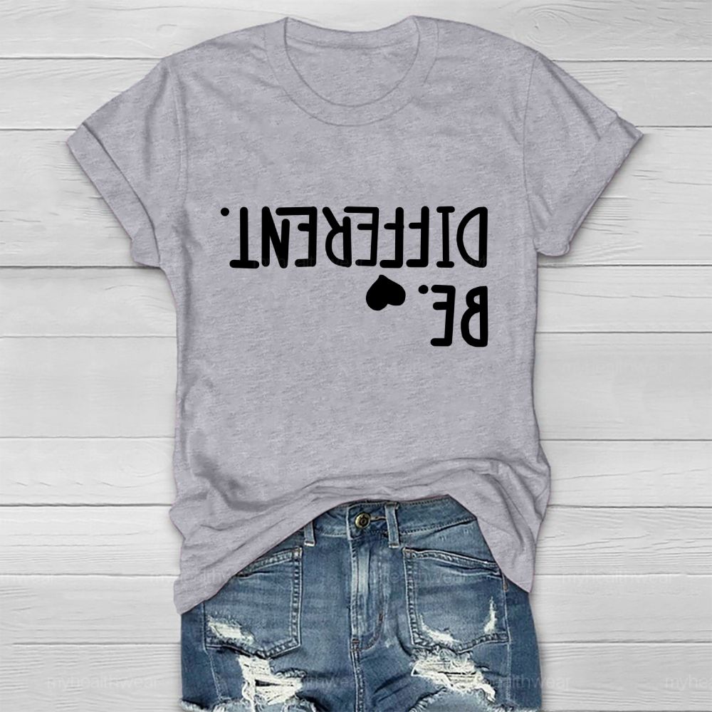Different Be Love Letters Healthwear T-shirt