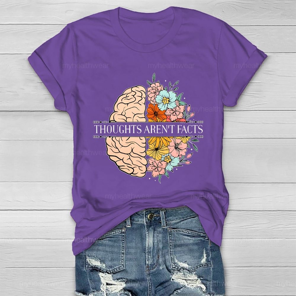 Thoughts Aren't Facts Healthwear T-shirt