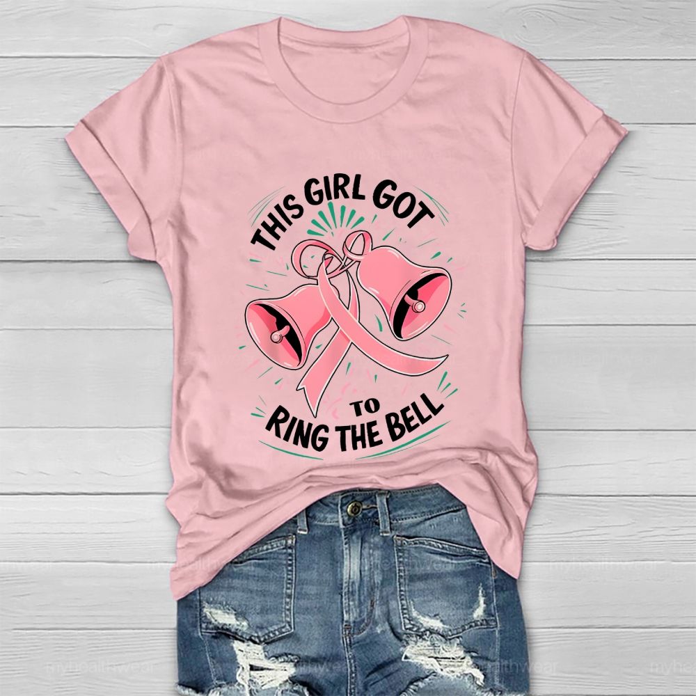This Girl Got To Ring The Bell Healthwear T-shirt