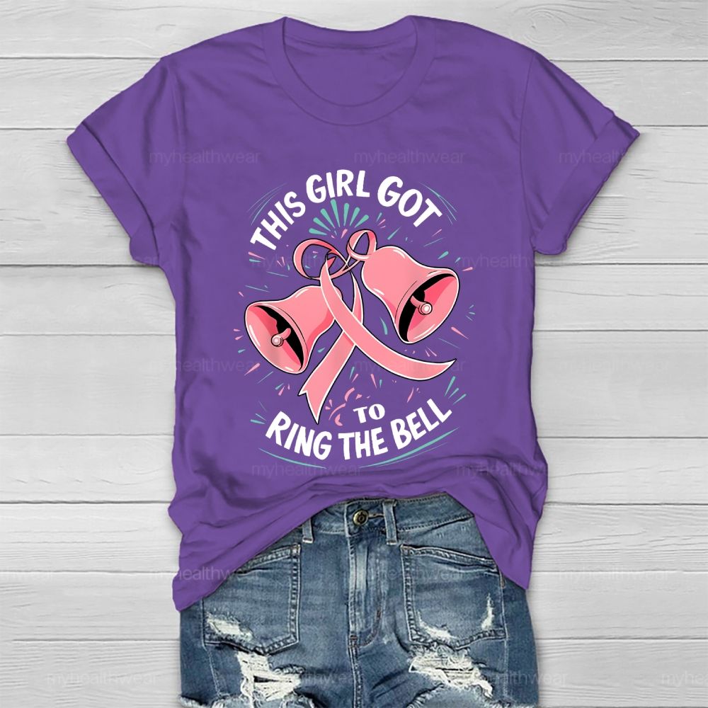 This Girl Got To Ring The Bell Healthwear T-shirt