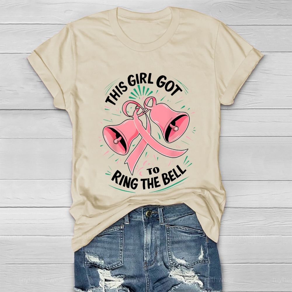 This Girl Got To Ring The Bell Healthwear T-shirt