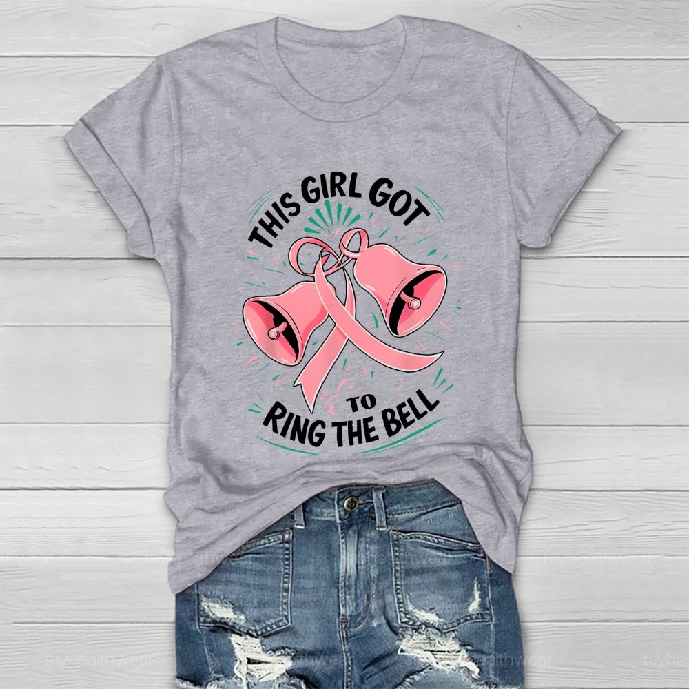 This Girl Got To Ring The Bell Healthwear T-shirt