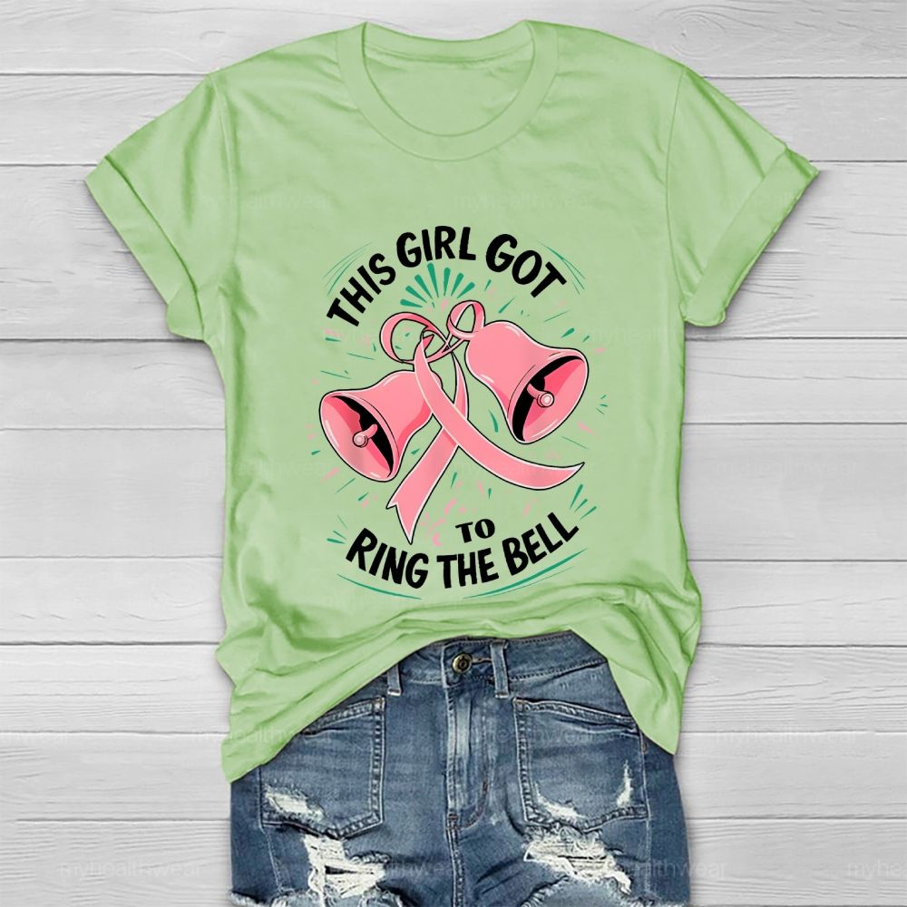 This Girl Got To Ring The Bell Healthwear T-shirt