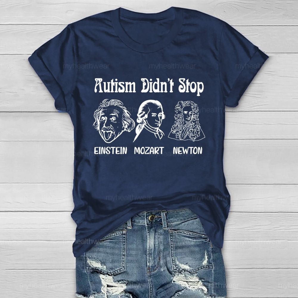 Autism Didn't Stop Them Healthwear T-shirt